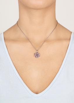 Antique Rose - Magic Fireball MINI Necklace Konplott